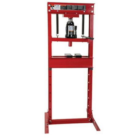 ATD TOOLS 20-Ton Hydraulic Shop Press With Bottle Jack ATD-7454